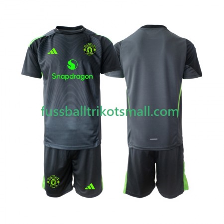 Fußballtrikots Manchester United Torwart Kinder 2025-2026 Kurzarm Auswärts-trikot kaufen